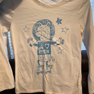4 Girls long sleeve tops.